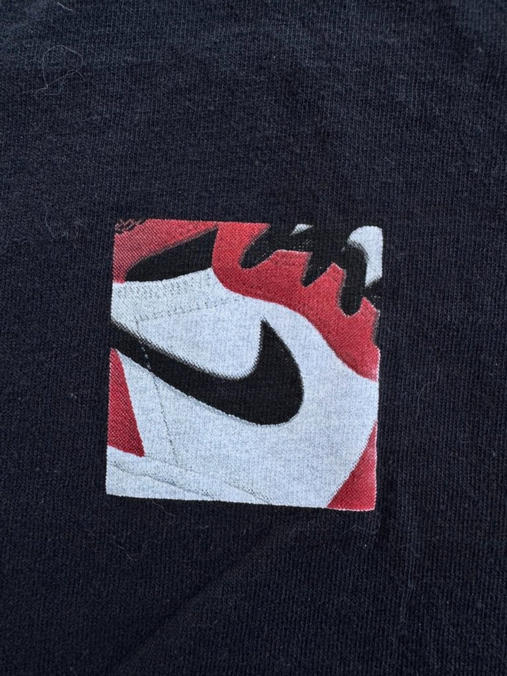 Jordan Brand 2000s How Do You Count to 21 Sneaker Grid Graphic Tee, Men’s L - Picture 3 of 11